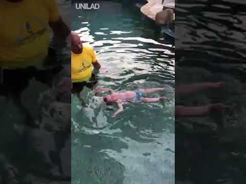 Mẹ chia sẻ hình ảnh con trai mình tự cứu bản thân thoát khỏi chết đuối