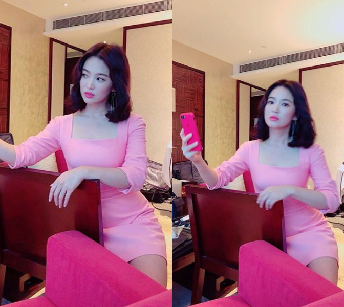 Mới bị chê xấu, bà xã Song Jong Ki dằn mặt cư dân mạng bằng nhan sắc