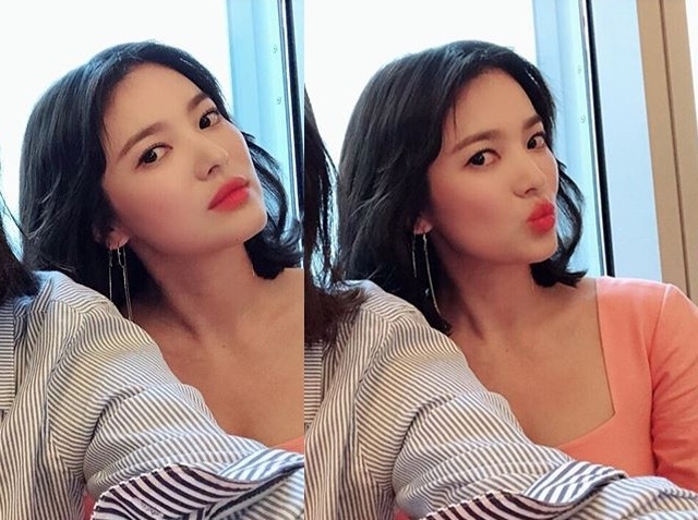Mới bị chê xấu, bà xã Song Jong Ki dằn mặt cư dân mạng bằng nhan sắc