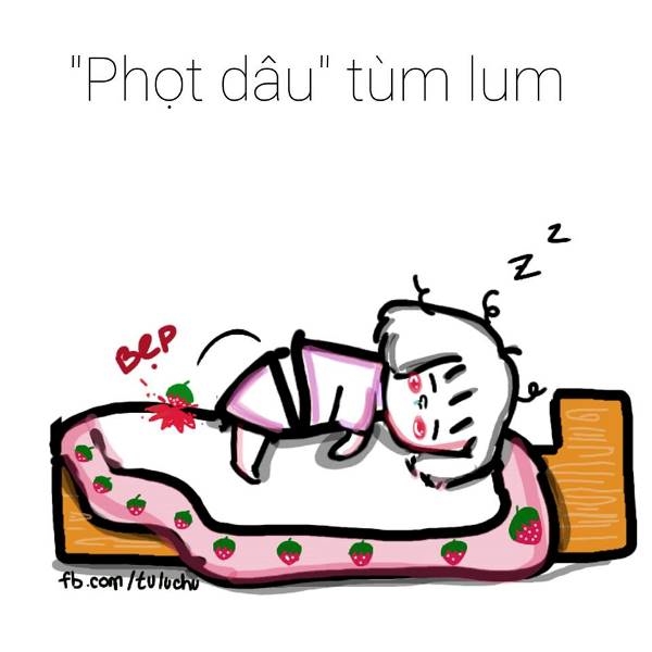 Những cảm giác thốn tận óc của con gái ngày đèn đỏ