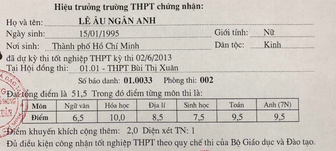Vua lo bang diem 10, Le Au Ngan Anh bat ngo lot top Hoa hau xau nhat the gioi