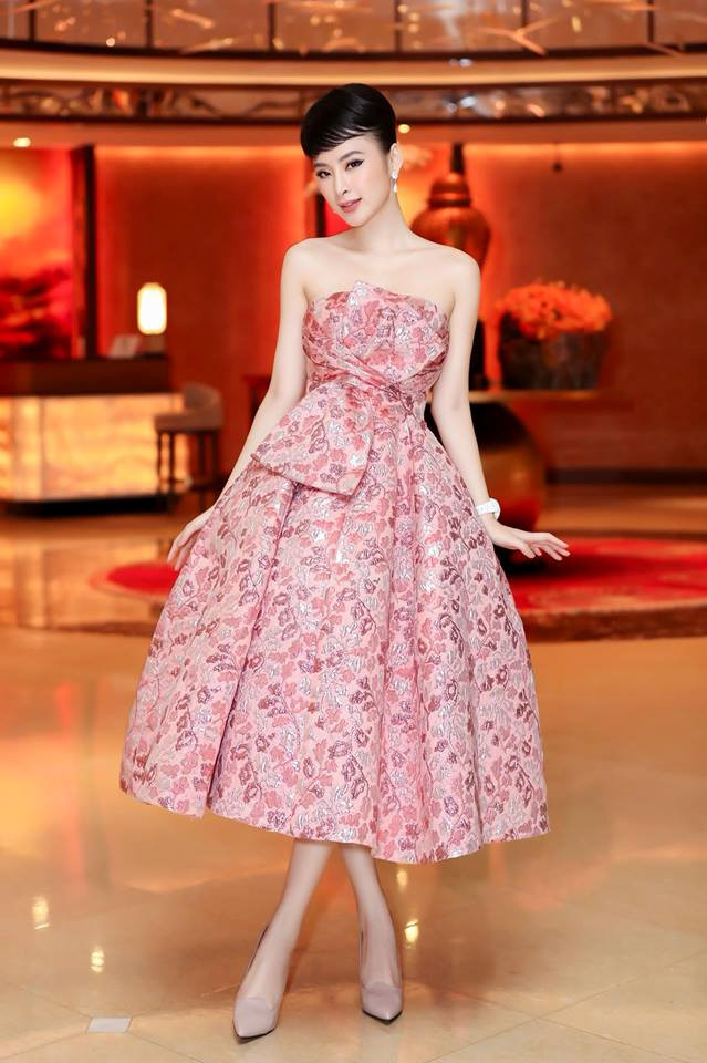 Angela Phương Trinh diện đầm hoa, Mai Phương Thúy lot top mặc xấu