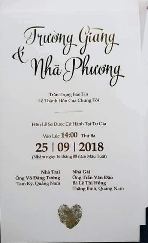5 lý do khiến Trường Giang – Nhã Phương phải giữ kín đám cưới