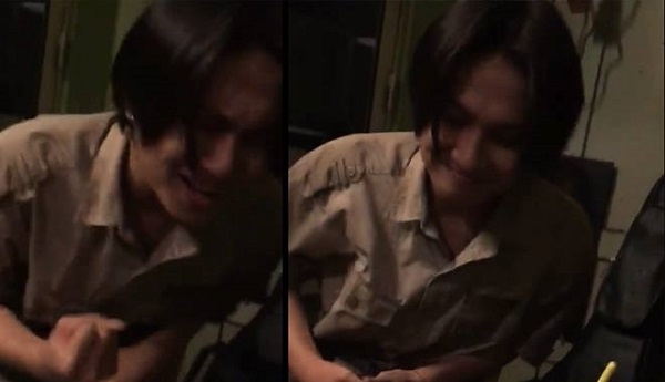 Bài hát được một chàng trai vô danh hát live