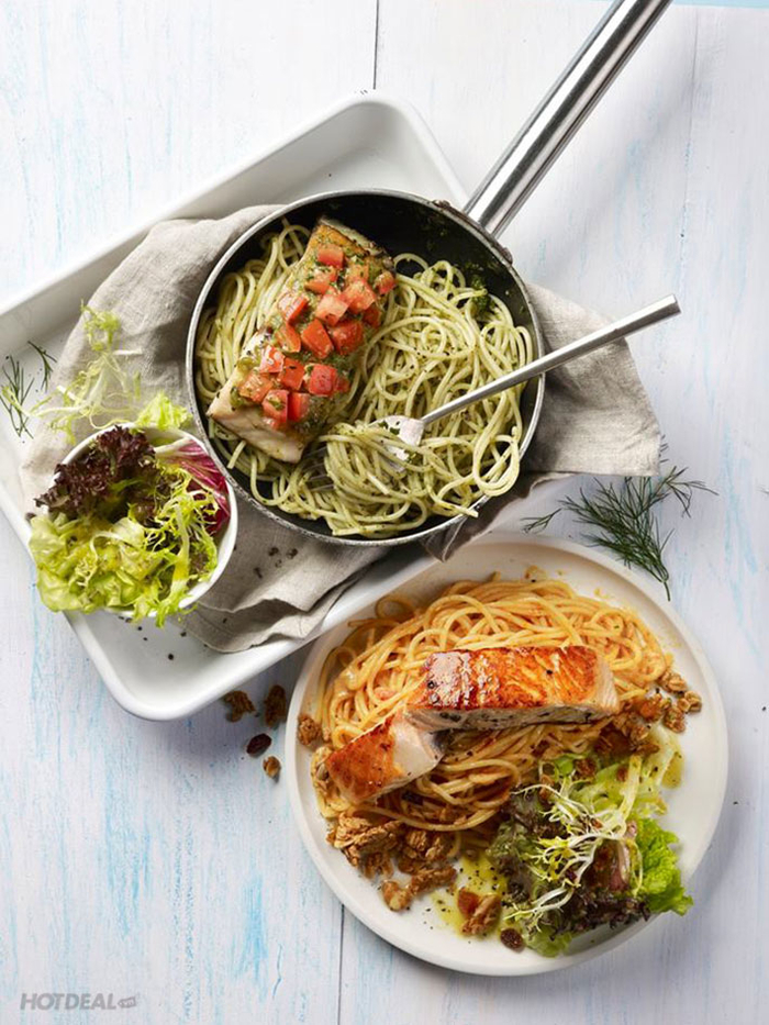 Bí kíp với 100k dẫn gấu đi ăn 5 loại mì pasta sang chảnh