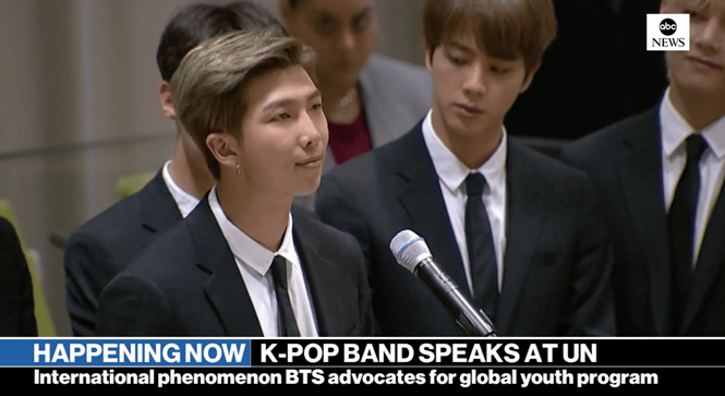 BTS - nhóm nhạc Kpop đầu tiên phát biểu tại Liên Hợp Quốc