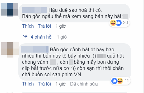 Cảnh hất điện thoại kinh điển trong Hậu Duệ Mặt Trời bản Việt