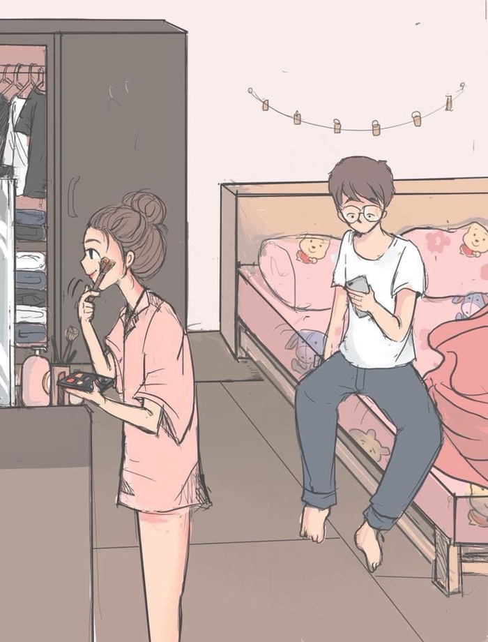 Con gái thường mất bao lâu trước khi ra đường?