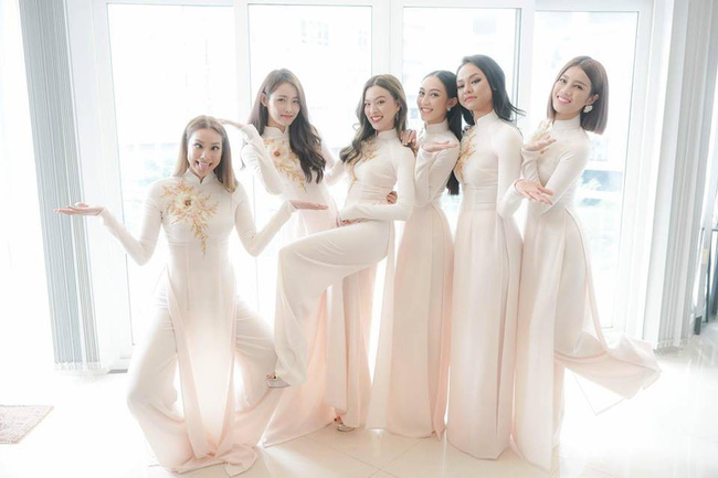 Dàn phù dâu The Face xinh hết phần thiên hạ trong đám hỏi Lan Khuê