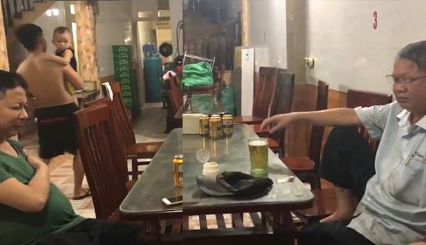 Đập điện thoại bạn nhậu