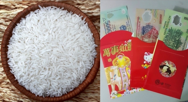 Vật dụng phong thủy đặt trong hũ gạo giúp gia đình làm ăn phát đạt