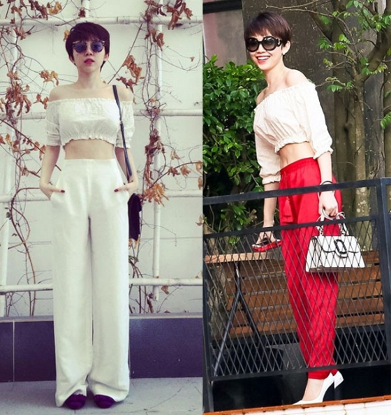 Diện lại đồ cũ mà vẫn sang chảnh như sao Việt
