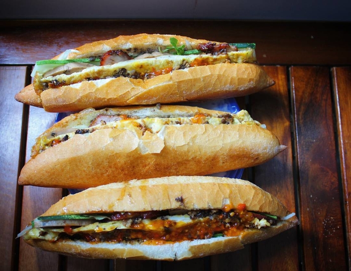 Dọc đất nước Việt Nam thưởng thức các loại bánh mì ngon xuất sắc