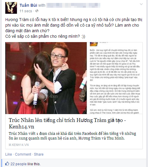 Sau chia tay, sao Việt vẫn được tình cũ bảo vệ và bênh vực
