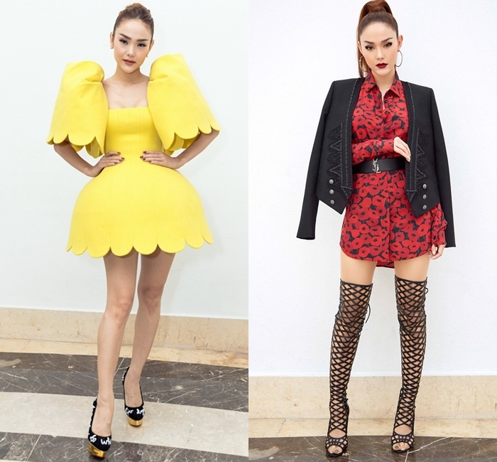 Huấn luyện viên các show thời trang ai là người mặc đẹp nhất