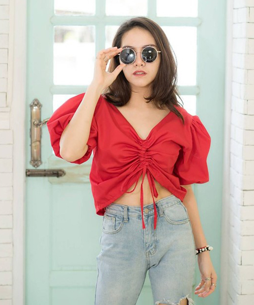 Kiểu áo giúp cho các nàng ngực phẳng tự tin hơn