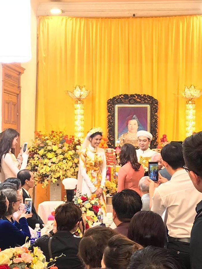 Lan Khuê và John Tuấn Nguyễn bí mật làm lễ đính hôn sáng nay