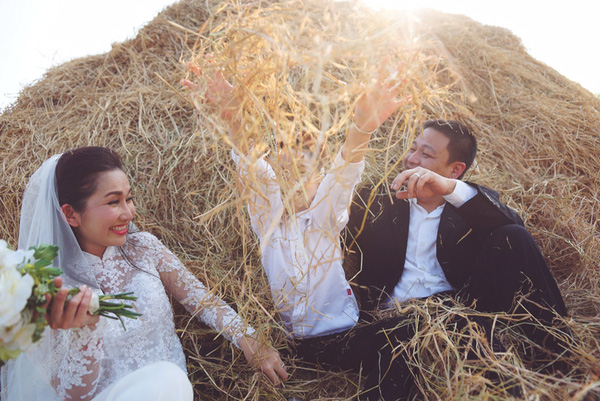 Những bộ ảnh cưới mang phong cách độc - lạ của sao Việt