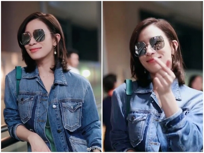 Nhàn Phi Xa Thi Mạn bắn tim khoe nhan sắc “lão hóa ngược” ở tuổi 43