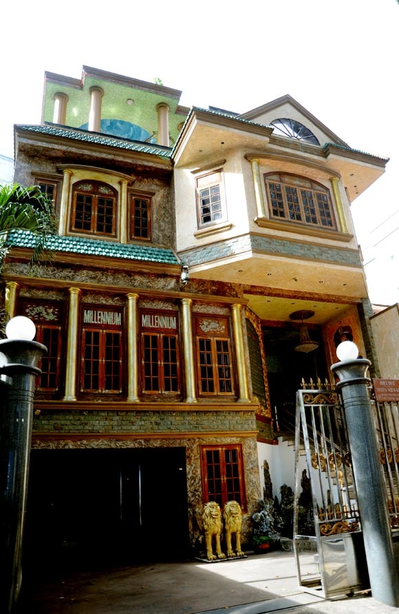 Nhung cong trinh bac ty cua sao Viet: Biet thu 60 ty cua Mr.Dam con thua xa nha sao Viet nay