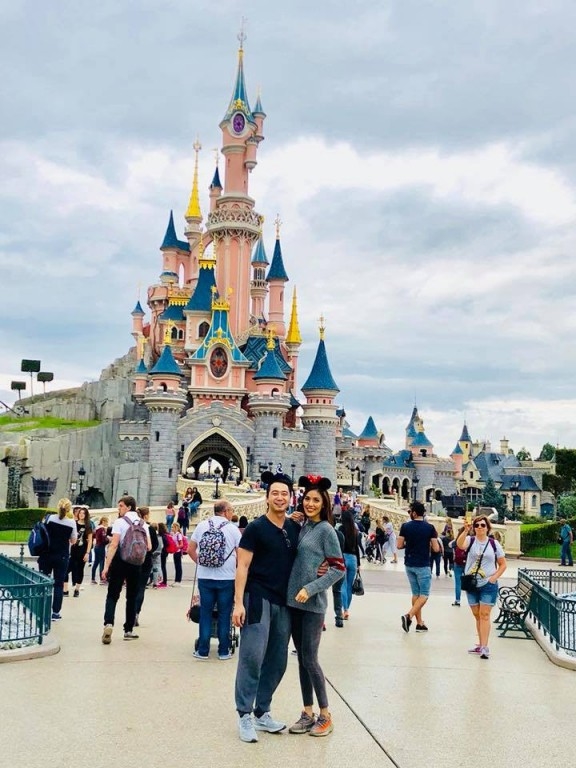 Hé lộ ảnh cưới ngọt ngào chụp ở Paris của Lan Khuê