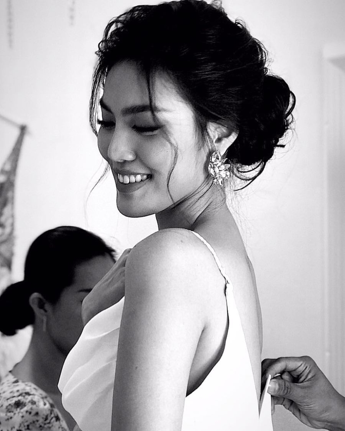 Hình ảnh Lan Khuê đẹp lộng lẫy trong trang phục váy cưới