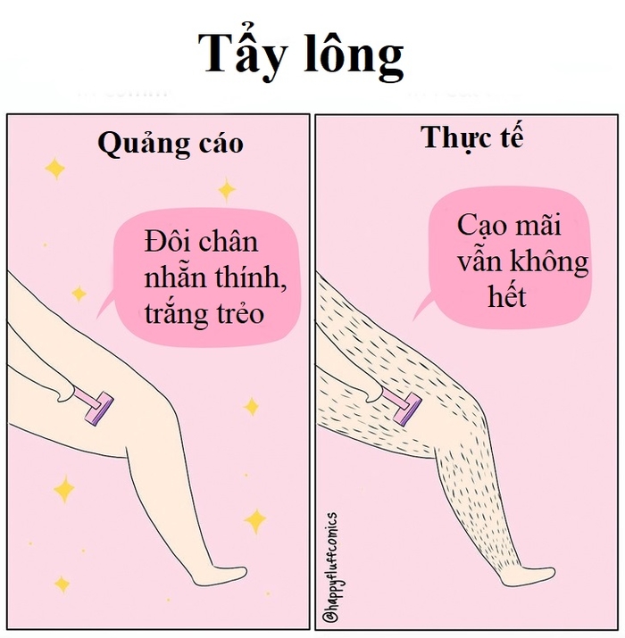 Bộ ảnh phản ánh sự thật về những điều nhỏ nhặt của con gái