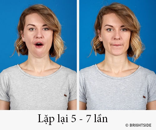 8 bài tập đơn giản giúp đánh bay nọng cằm ngay lập tức