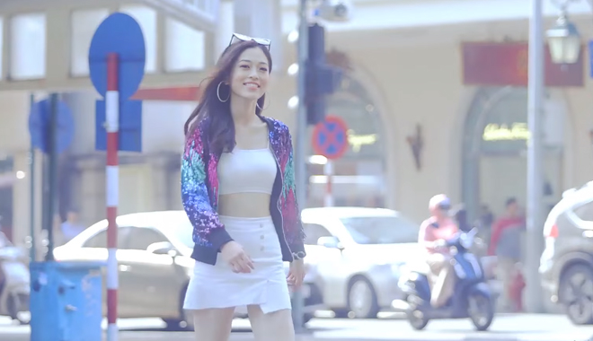 Á hậu Phương Nga bắn tiếng Anh cực chuẩn tại Miss Grand International
