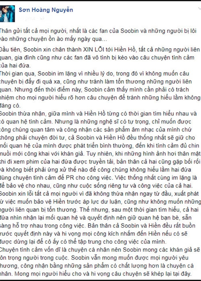Chia tay và 1001 câu chuyện ồn ào của sao Việt