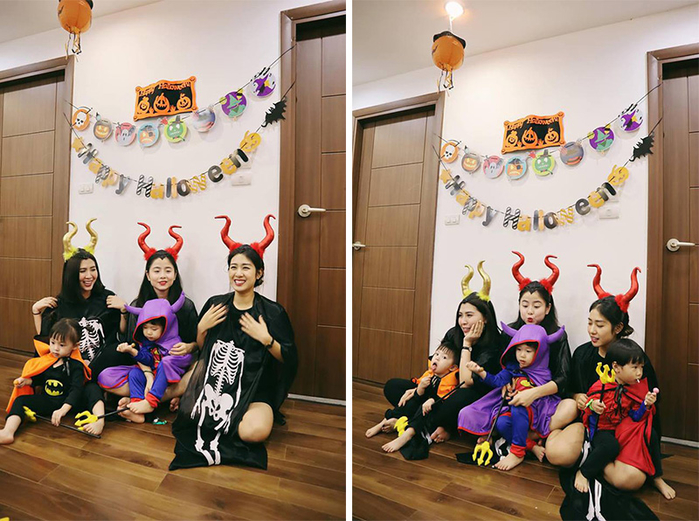 Đón Halloween cùng 3 siêu anh hùng nhí đến từ 3 hot family