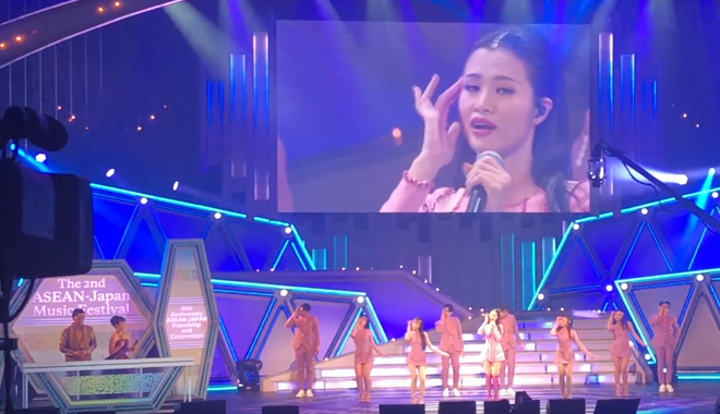 Đông Nhi trình diễn ca khúc mới tại Japan Music Festival 2018