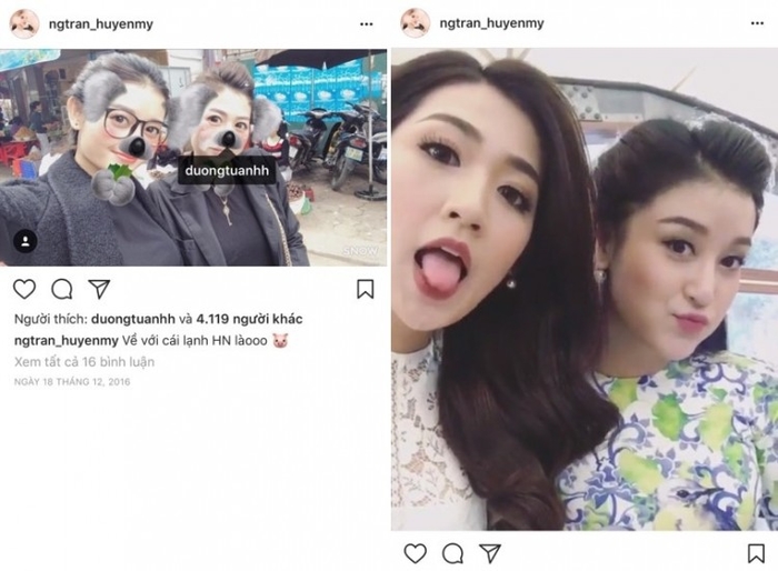 Những đôi bạn từng thân của Vbiz bất ngờ chụp hình chung vì điều này