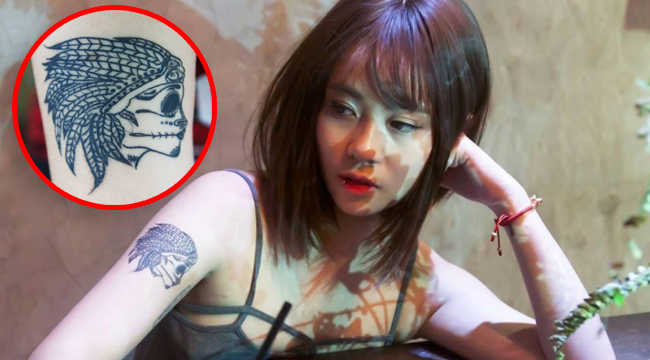 Giai ma nhung hinh xam doc la tren co the nhung nu hot streamer Viet