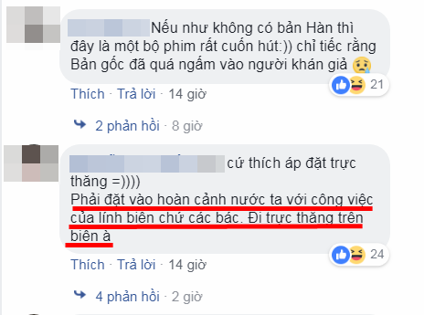 “Hậu Duệ Mặt Trời” bản Việt tiếp tục gây tranh cãi