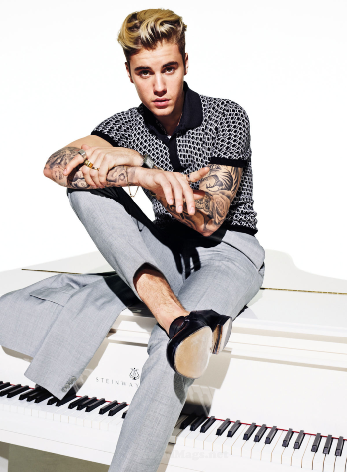 Justin Bieber mặc đồ đàng hoàng là cũng hoàn hảo không chỗ chê