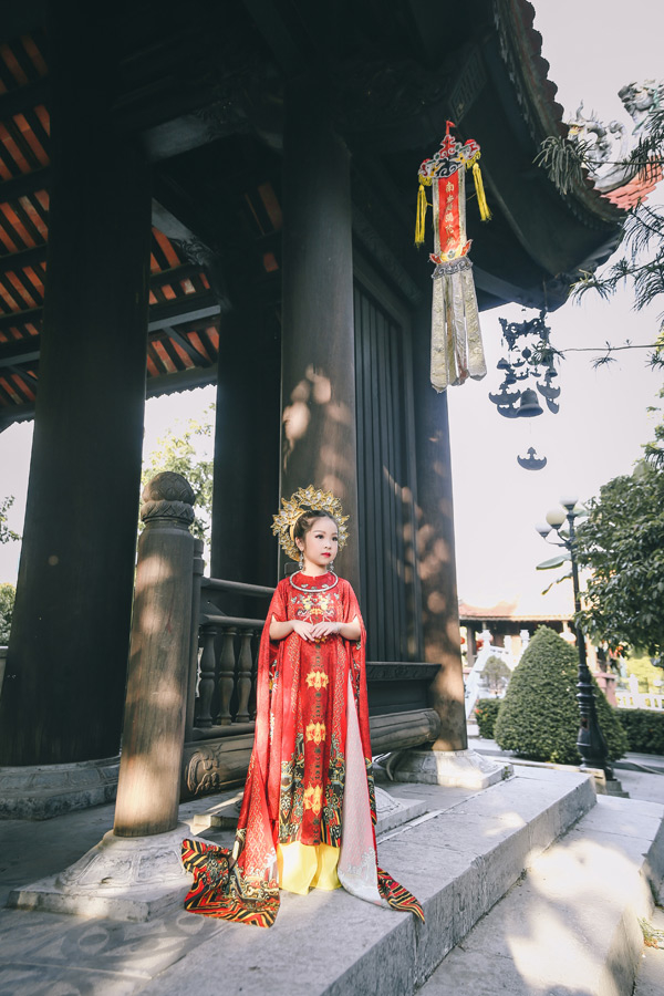 Lộ diện quốc phục của đại diện Việt Nam ở Little Miss Eurasia