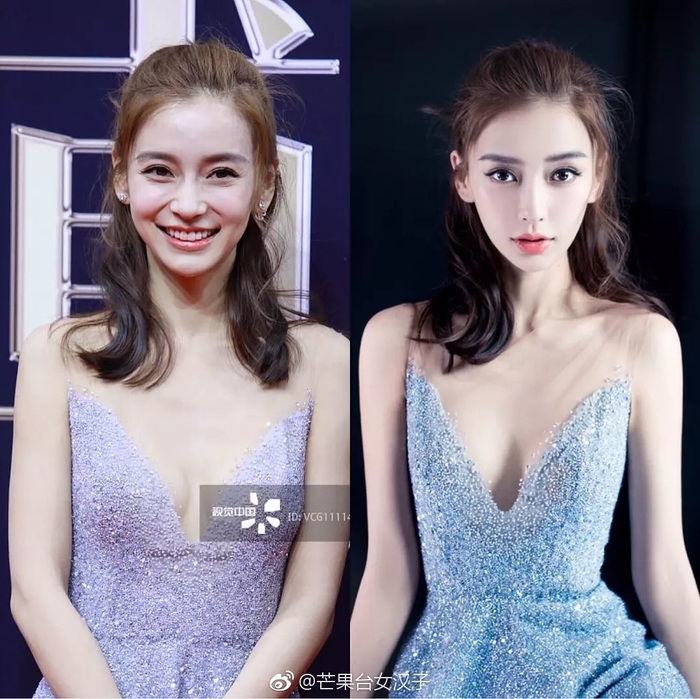 Loạt sao Hoa ngữ “lên hương” nhan sắc nhờ photoshop