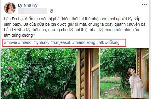 Lý Nhã Kỳ tự tay đăng ảnh khoe bụng bầu khệ nệ ở tuổi 36?