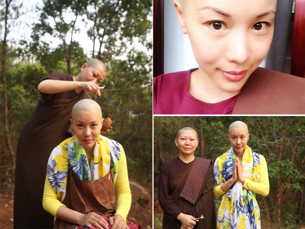 Khi my nu showbiz xuat gia: Ngươi cau mong suc khoe, nguoi nghiem ra dieu mong muon