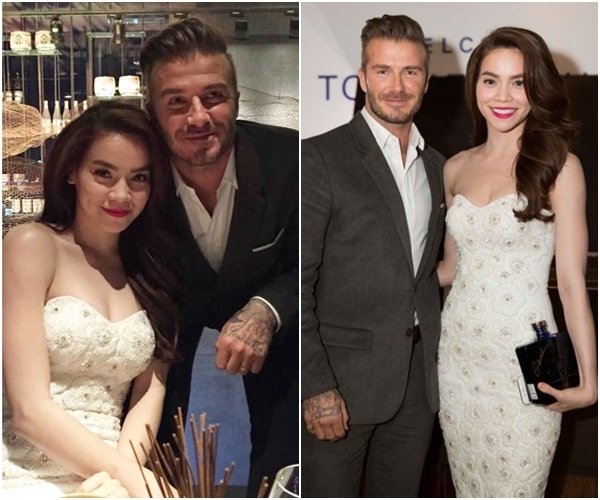 Những lần David Beckham gây bão khi sánh vai bên các mỹ nhân Việt