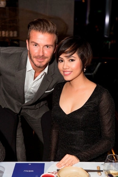 Những lần David Beckham gây bão khi sánh vai bên các mỹ nhân Việt