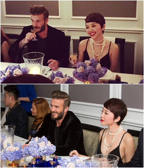 Những lần David Beckham gây bão khi sánh vai bên các mỹ nhân Việt