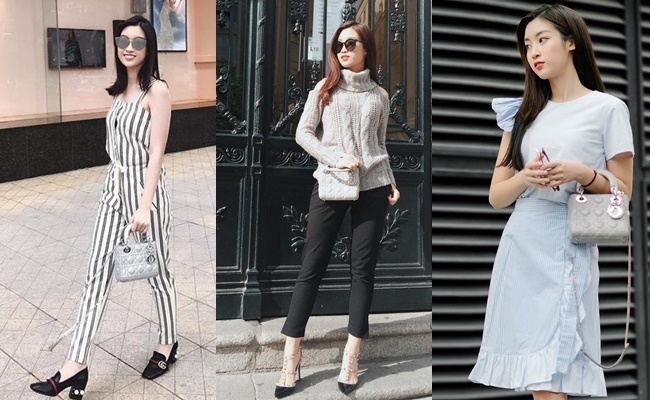 Giàu có và nổi tiếng, chân dài showbiz Việt vẫn thích diện lại đồ cũ