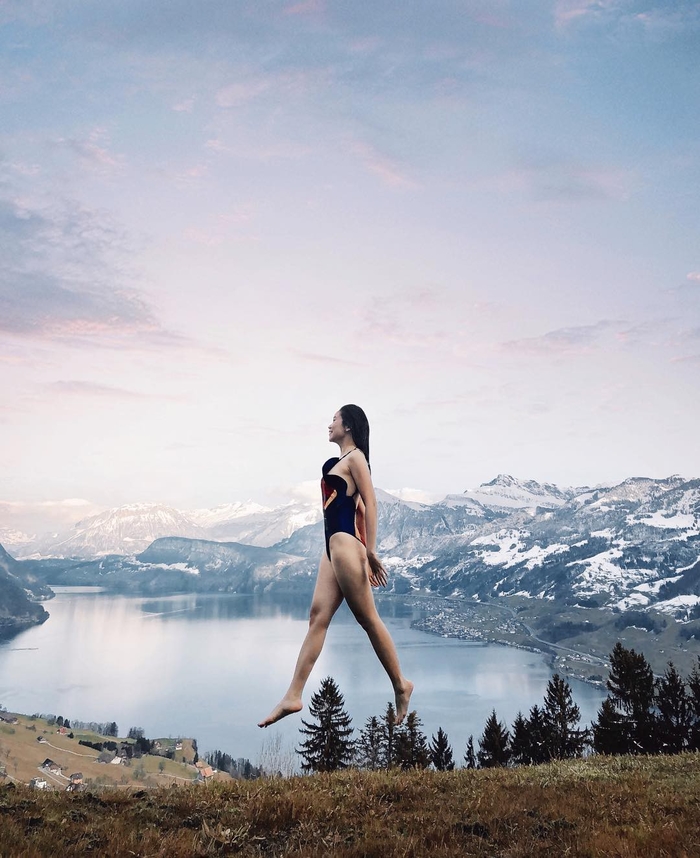 Tiểu thư nhà giàu Việt đọ dáng nóng bỏng với bikini