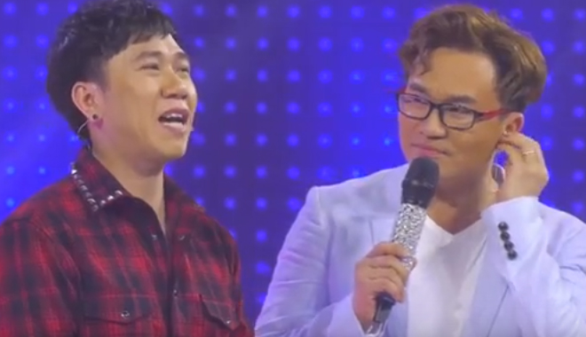 Trường Giang chướng tai trước màn song ca của Trấn Thành - Anh Đức