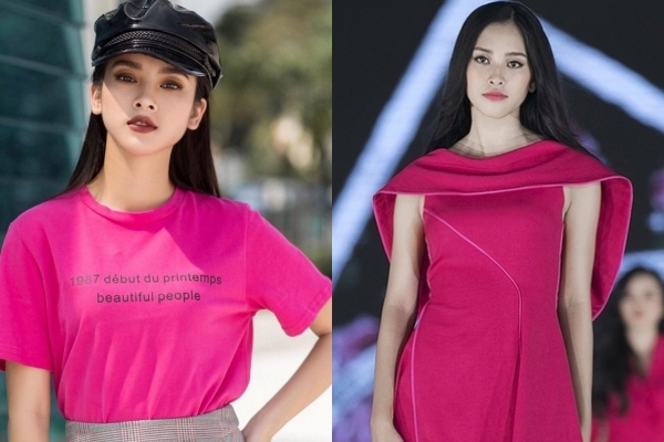 Bất ngờ xuất hiện hai cô nàng có vẻ đẹp giống với Hoa hậu Tiểu Vy