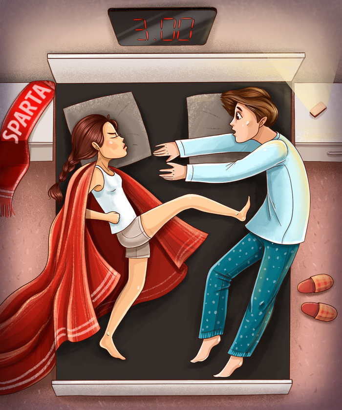 Tư thế ngủ tiết lộ rõ mối quan hệ và mức độ hạnh phúc của các cặp đôi