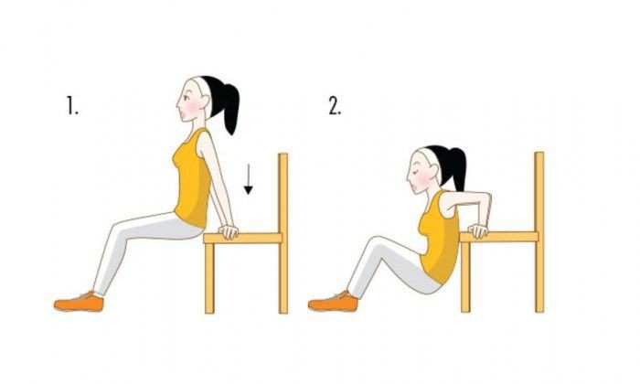 Bắp tay to mấy cũng sẽ nhanh chóng thon gọn nhờ 4 bài tập đơn giản