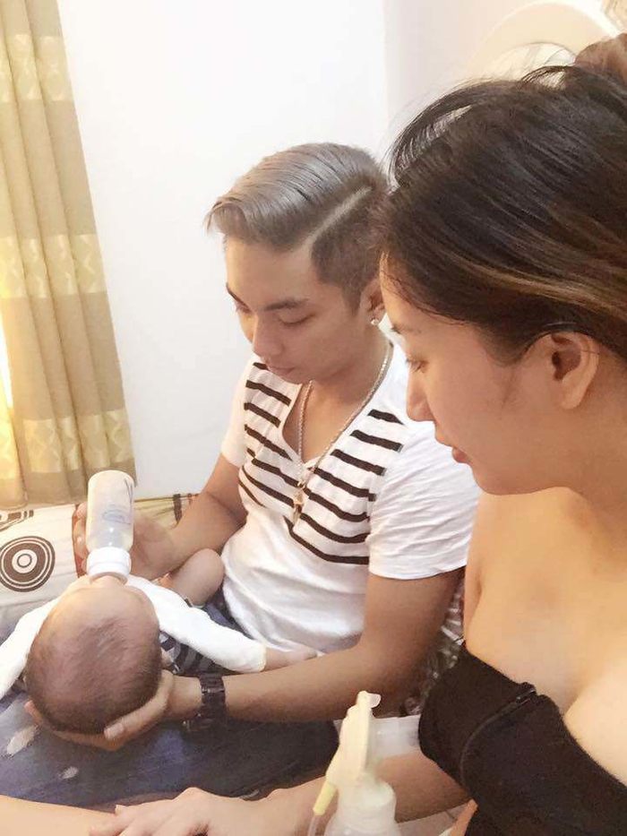 Những ông bố bỉm sữa thế hệ mới của Vbiz chăm con cực khéo